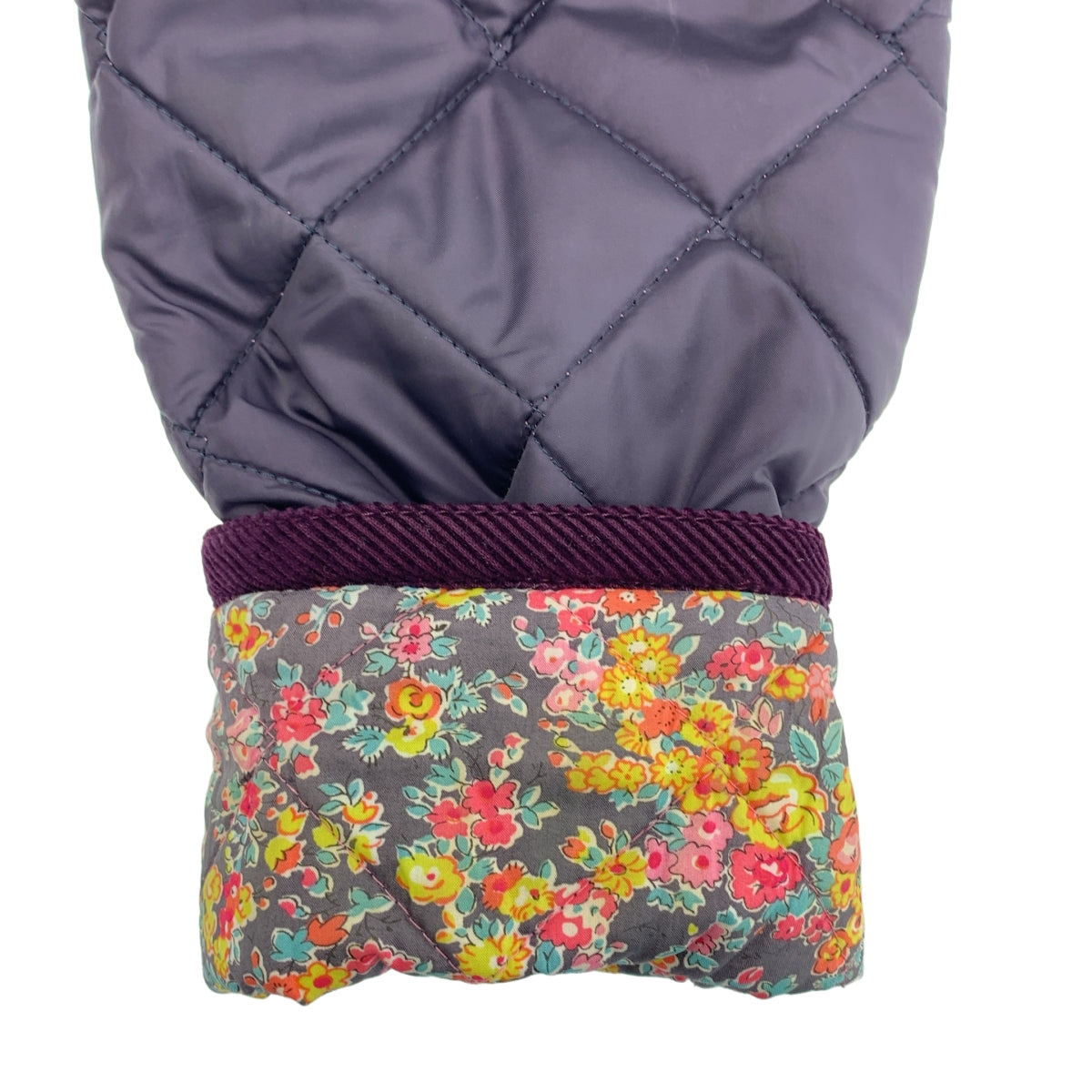 LAVENHAM / 라벤햄 | LIBERTY / 리버티 로고 버튼 퀼팅 재킷 후디 | 38 | 여성