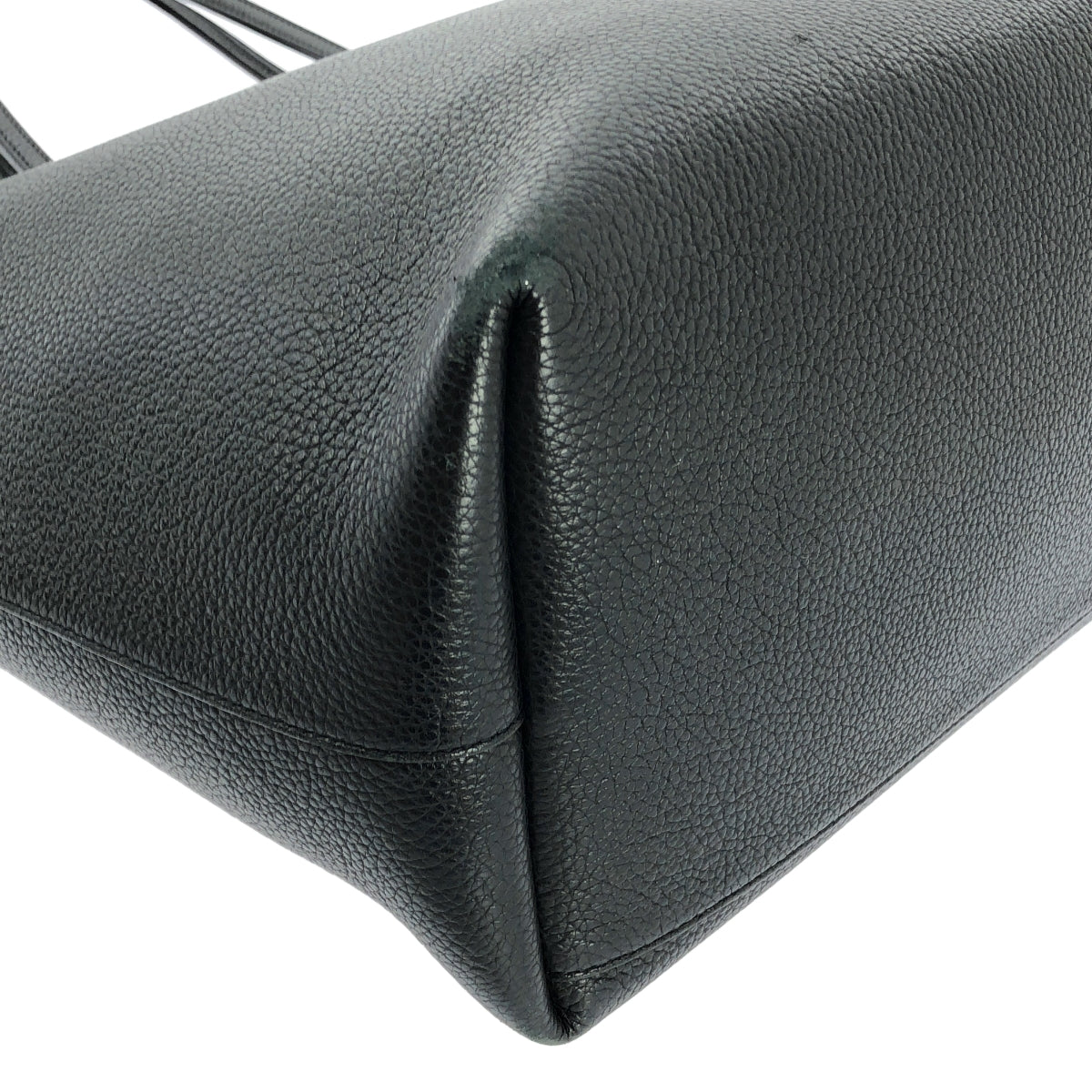 [狀況極佳] Salvatore Ferragamo 皮革標誌 Gancini 手提包，附小袋 | 黑色 | 女款