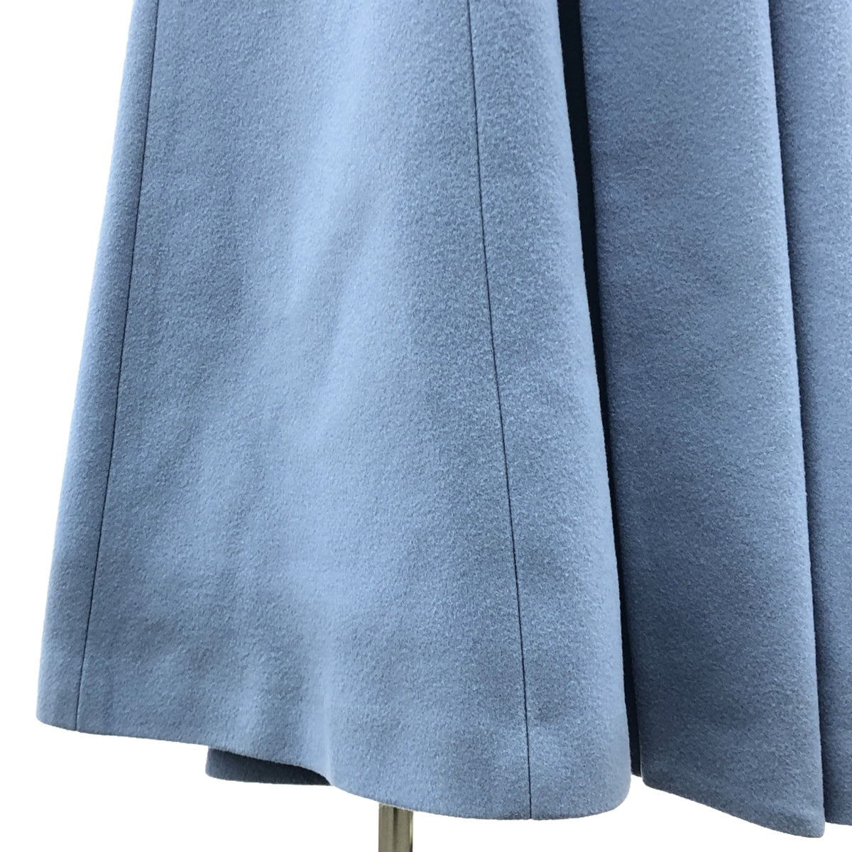 [Good Condition] JENNE | 2022AW | Wool Belted Coat | M | Light Blue | Women's