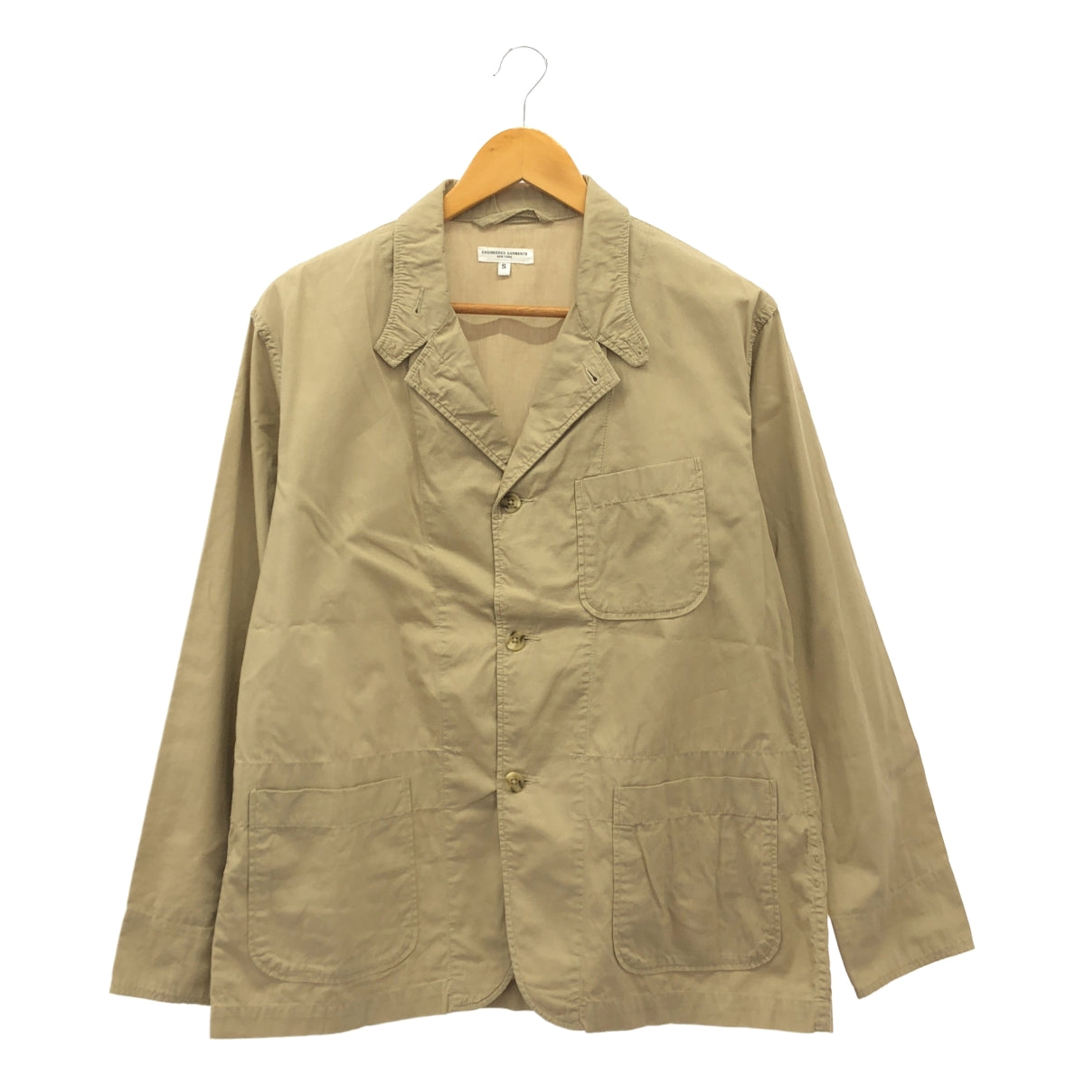 Engineered Garments / 엔지니어드 가멘츠 | BAKER JACKET COTTON 베이커 재킷 코튼 | S | 베이지 | 남성