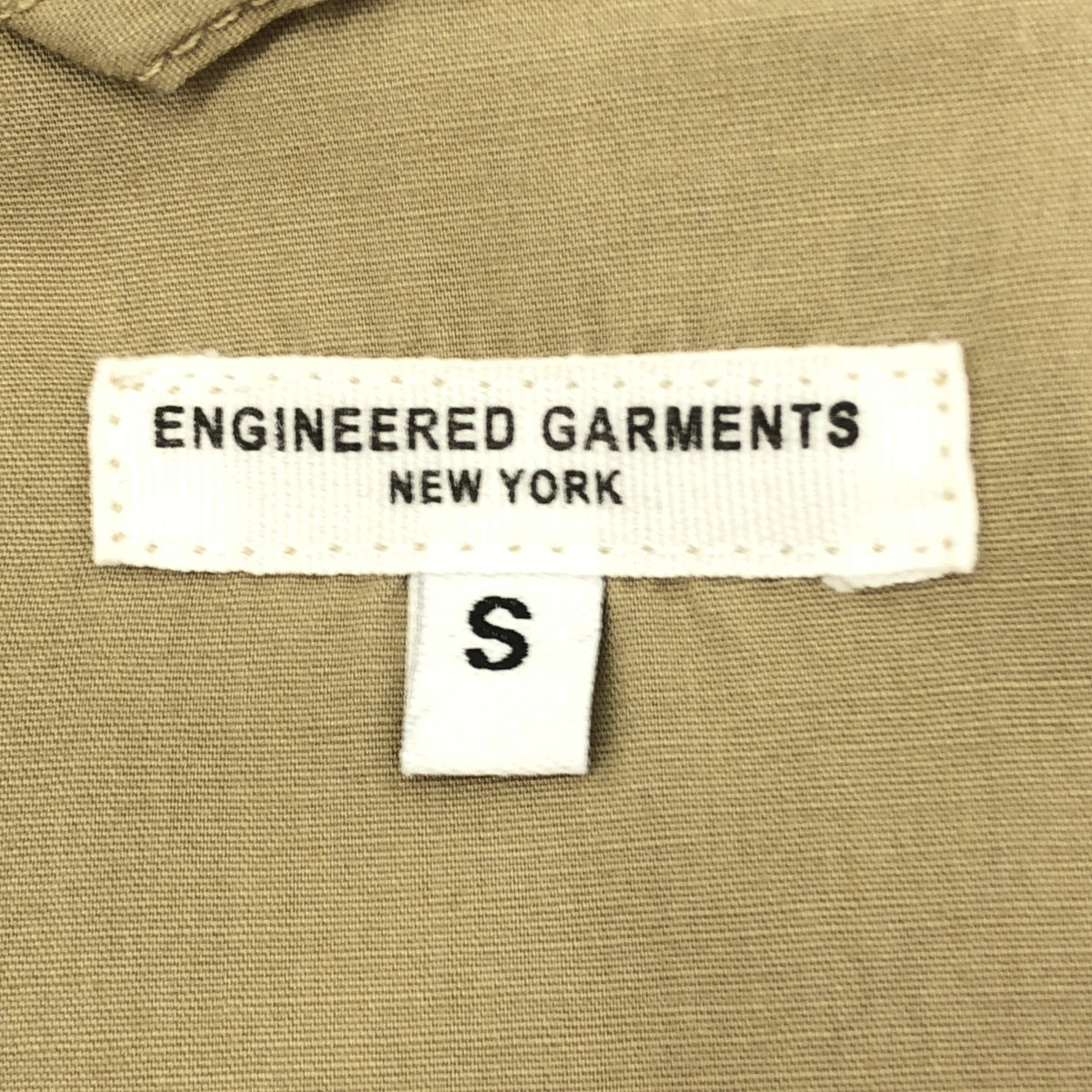 Engineered Garments | 貝克棉質外套 | S尺寸 | 米色 | 男款