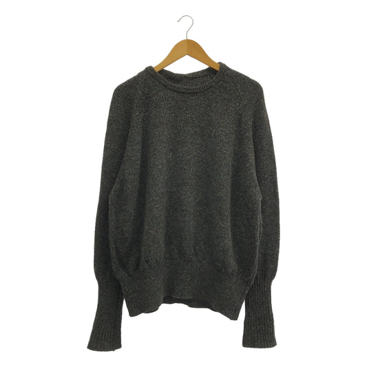 MARINA YEE / Marina Yee | 2023AW | FELIX deformed knit | S | anthracite/brown | Men's