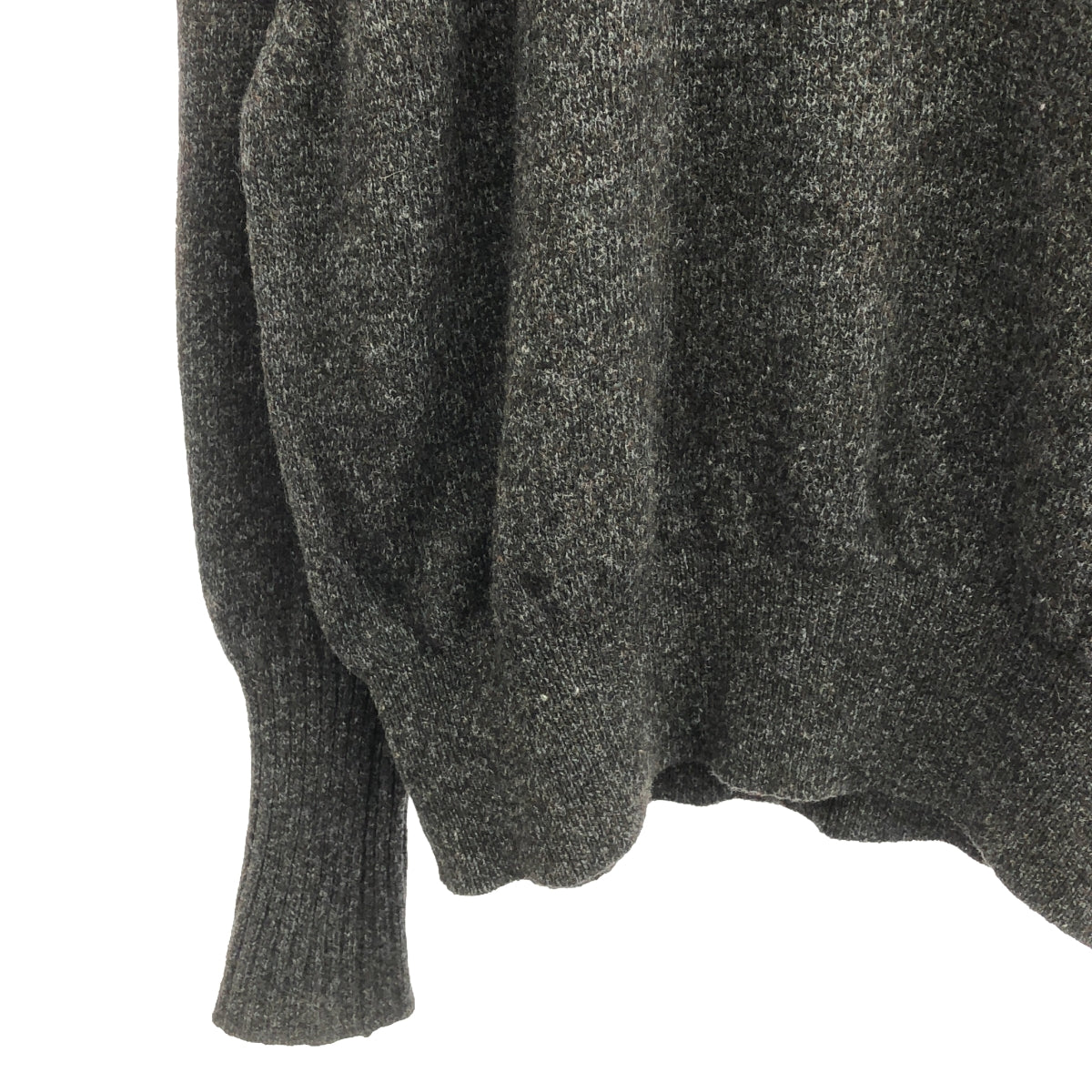 MARINA YEE / Marina Yee | 2023AW | FELIX deformed knit | S | anthracite/brown | Men's