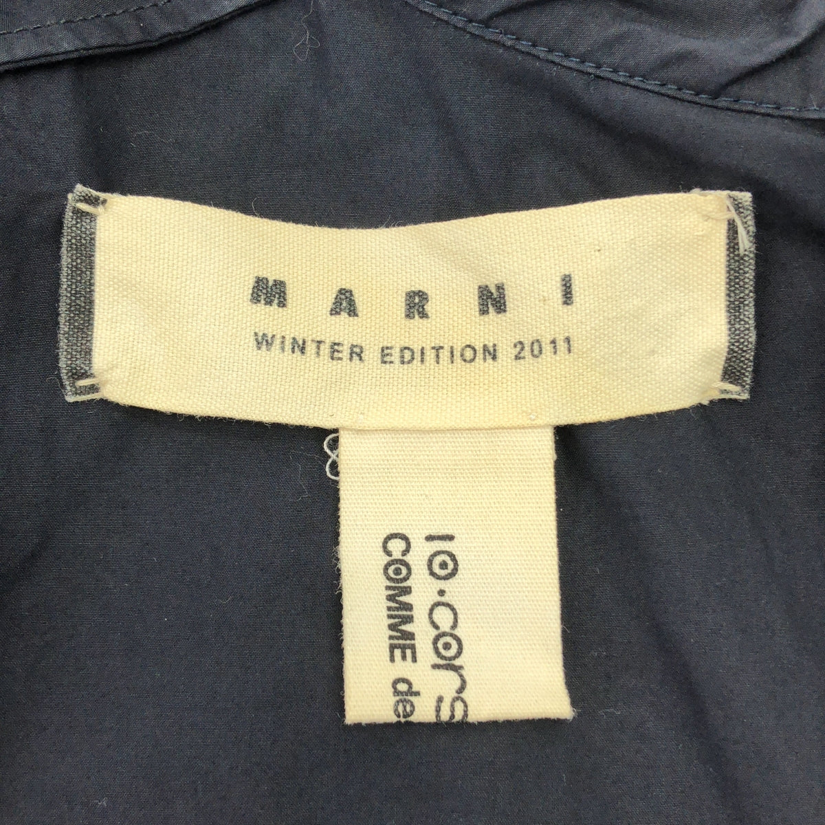 MARNI / 마르니 | × 10 corso como / 백 Zip 프릴 컬러 민소매 블라우스 | M | 여성
