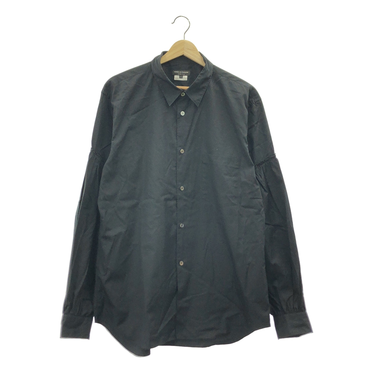 COMME des GARÇONS HOMME PLUS | 2019 秋冬 |棉質泡泡袖襯衫 | SHOPBOP L 號 |男士