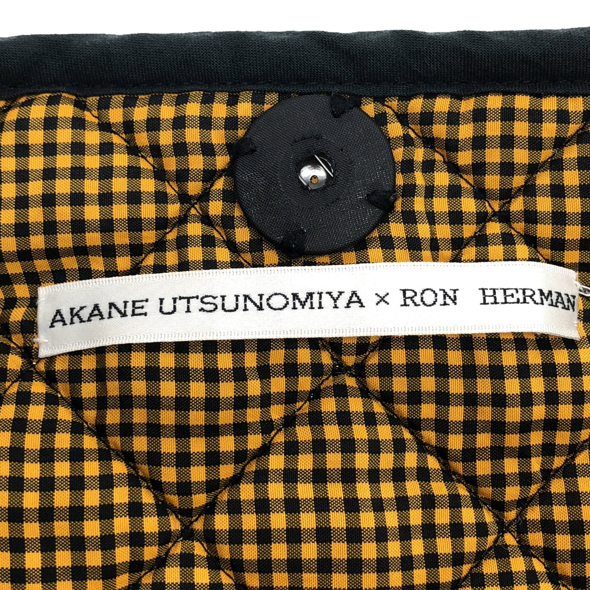 AKANE UTSUNOMIYA / Akane Utsunomiya | × Ron Herman Ron Herman special order check quilted tote bag |