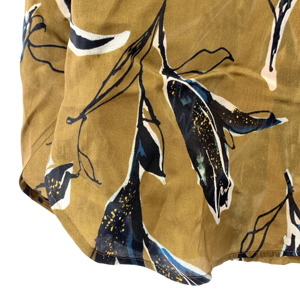 SACRA | 秋季花襯衫 / 全身印花立領襯衫 | 尺寸 38 | 女款