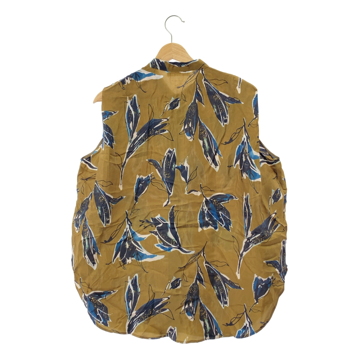 SACRA | 秋季花襯衫 / 全身印花立領襯衫 | 尺寸 38 | 女款