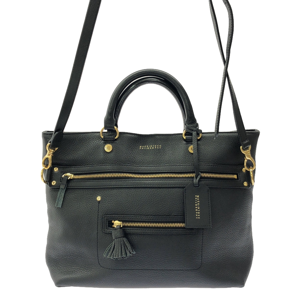 MACKINTOSH PHILOSOPHY | 2way leather shoulder bag |