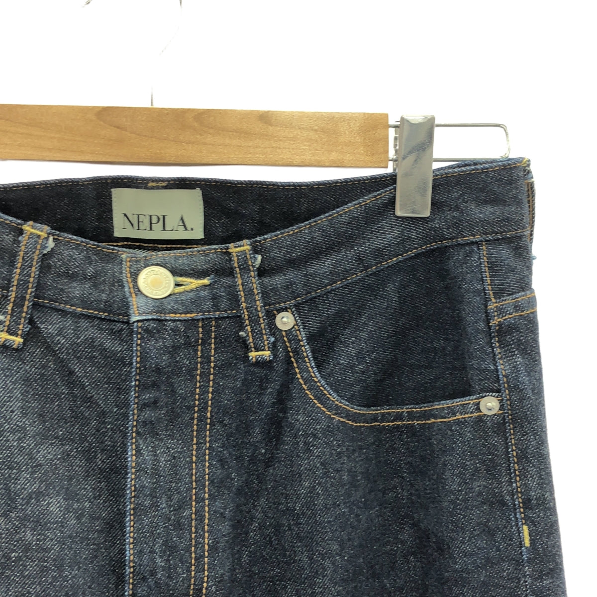 NEPLA. / ネプラ | WIDE PANTS ワイド デニムパンツ | 25 | インディゴ | レディース