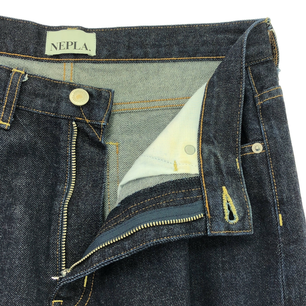 NEPLA. / 네프라 | WIDE PANTS 와이드 데님 팬츠 | 25 | 인디고 | 여성