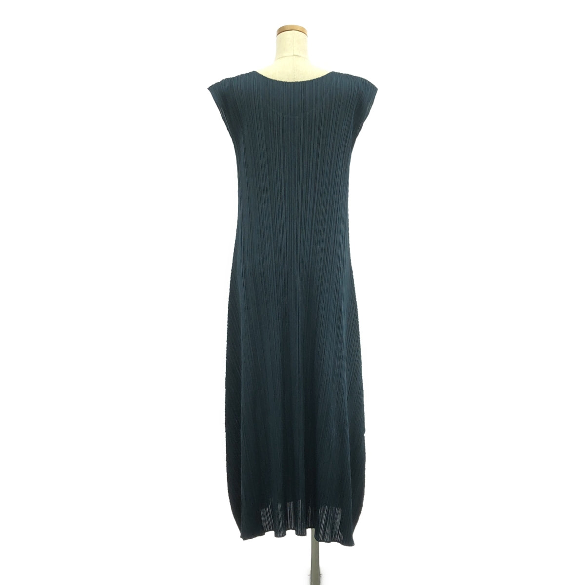 イッセイミヤケ ノースリーブ ワンピース プリーツプリーズ好きに♪ サイズ2 中古・古着通販】PLEATS PLEASE ISSEY MIYAKE (プリーツプリーズ