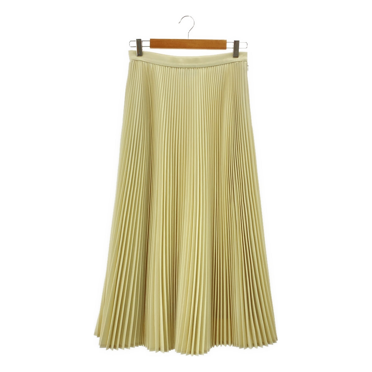 TSURU by Mariko Oikawa | Alina 褶皺長裙 | 尺寸 38 | 米色 | 女款