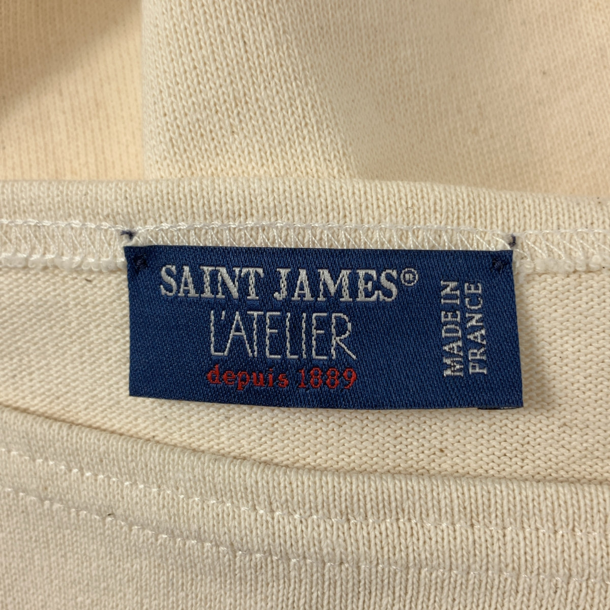 SAINT JAMES | 巴斯克棉質T卹 | L碼 | 男款