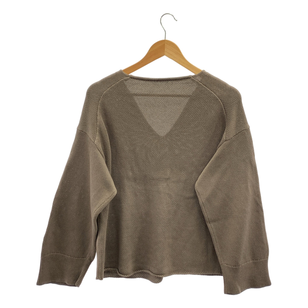 Deuxieme Classe / 두지엠 클래스 | 2025SS | Beauty Latest model / 코튼 풀오버 니트 스웨터 | F |