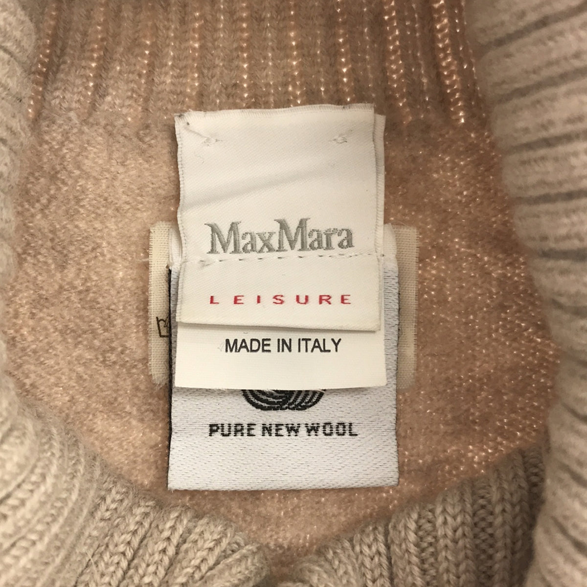 Max Mara / マックスマーラ | LEISURE ウール タートルネックニット |