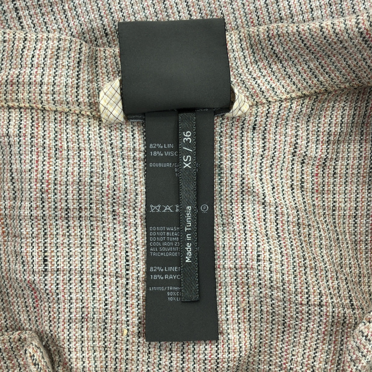 リリット / Lilith | リネン混 ステンカラーコート | XS | マルチカラー | レディース