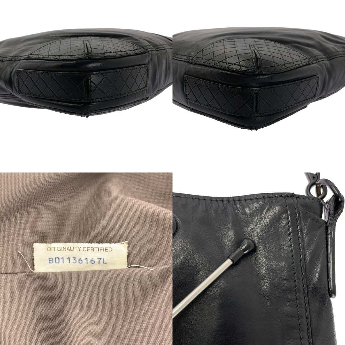 BOTTEGA VENETA / 보테가 베네타 | 스콜피트 가죽 숄더백 |