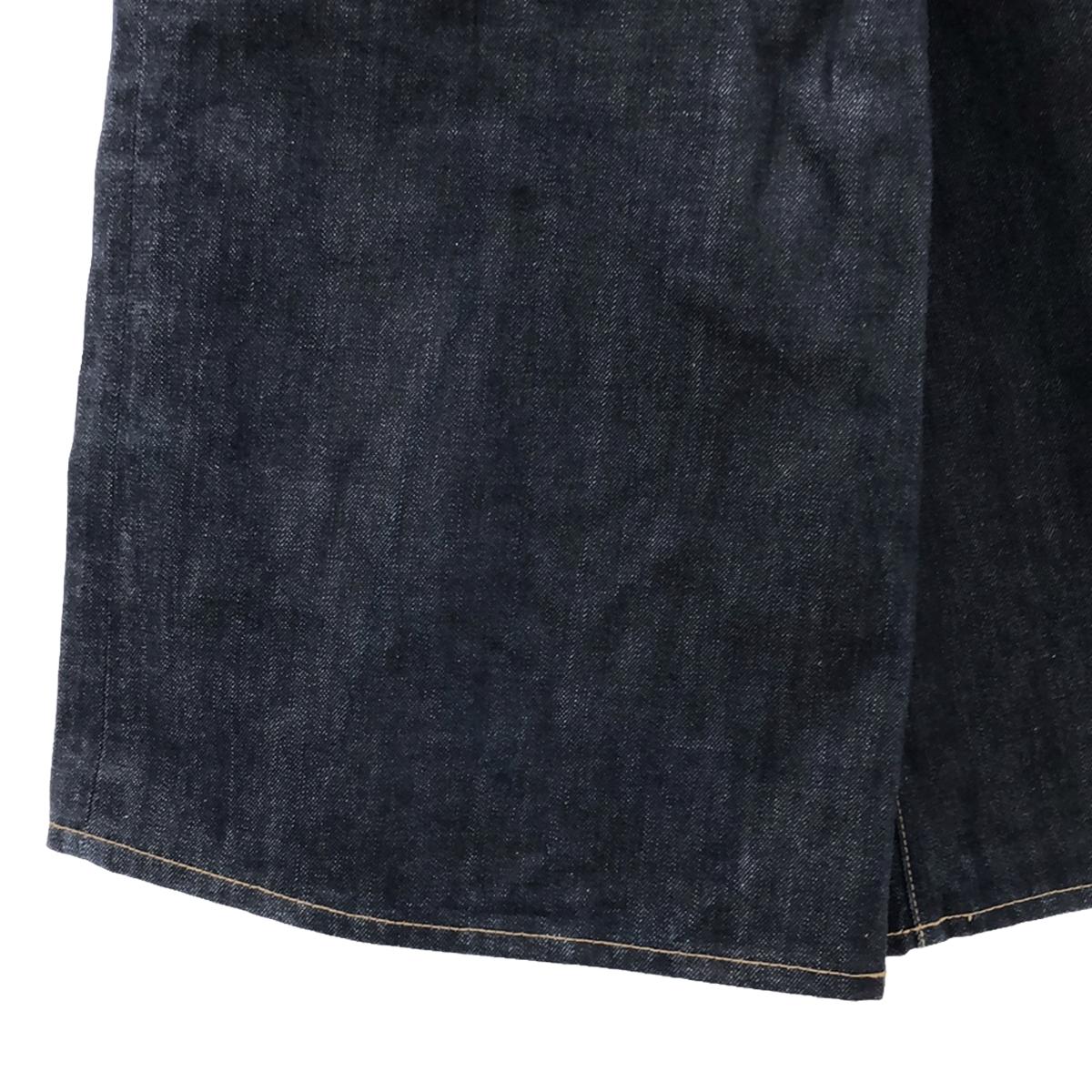 CELINE | by Hedi Slimane Triomphe Chain Denim Culottes | Size 27 | Indigo | Women's