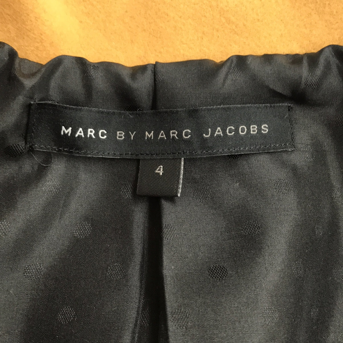 MARC BY MARC JACOBS / マークバイマークジェイコブス | ウール ダブルコート / 総裏地 | 4 | イエロー | レ – KLD