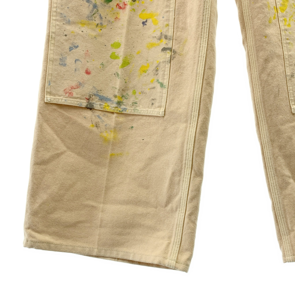 OLD JOE BRAND / 올드 조 | DOUBLE CLOTH SNUGGER TROUSER PATINA &amp; PAINT 페인트 스너거 팬츠 | 34 | 남성