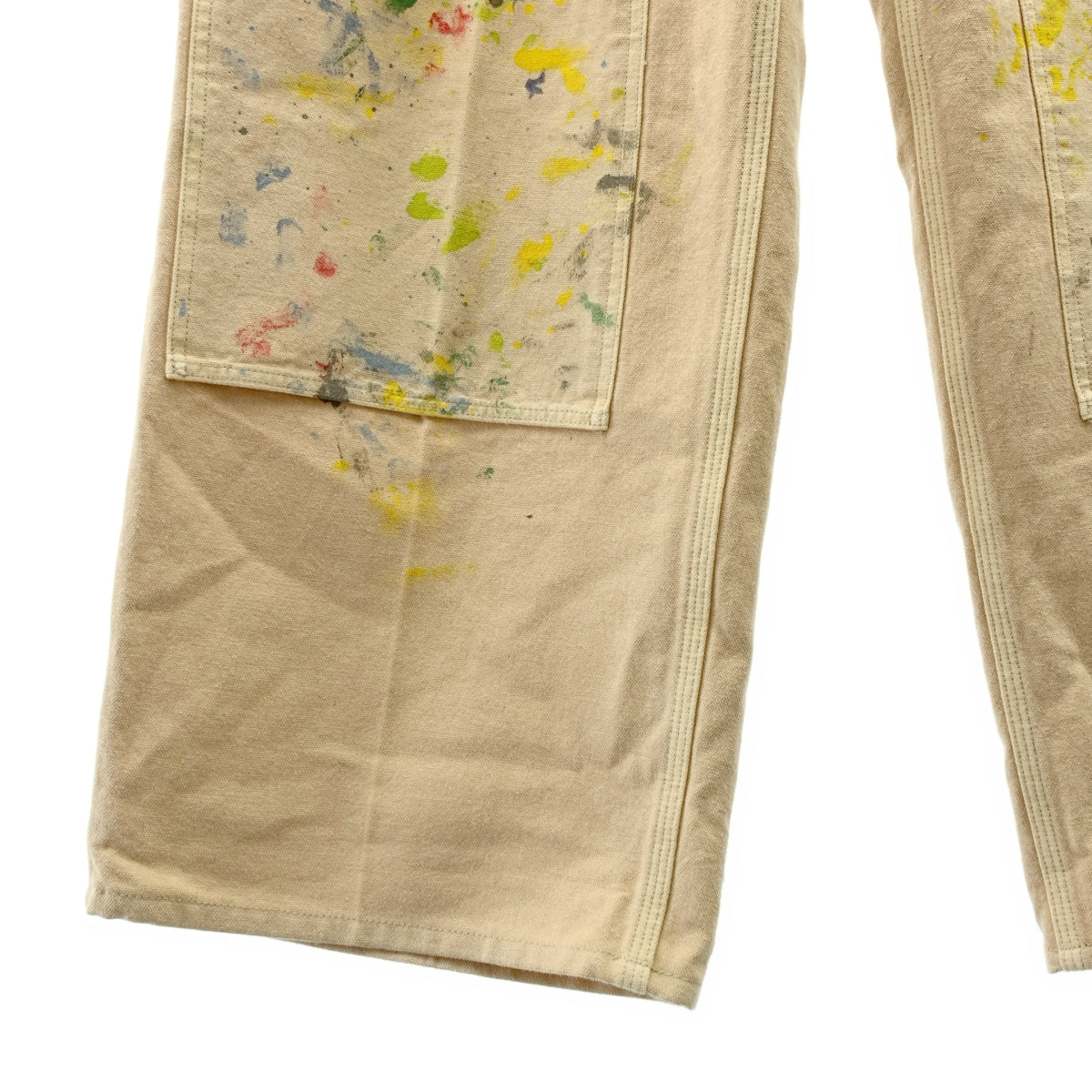 OLD JOE BRAND / 올드 조 | DOUBLE CLOTH SNUGGER TROUSER PATINA &amp; PAINT 페인트 스너거 팬츠 | 34 | 남성