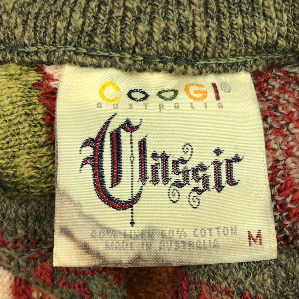 COOGI / クージー | 90s 総柄 プルオーバー ニット | M | マルチカラー | メンズ