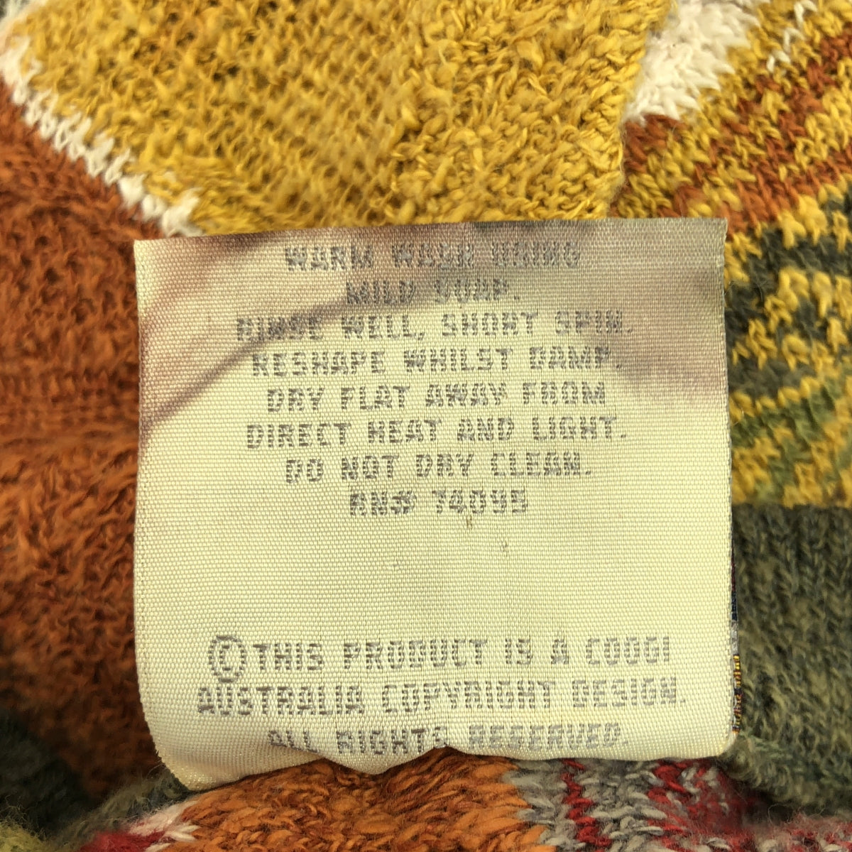 COOGI / クージー | 90s 総柄 プルオーバー ニット | M | マルチカラー | メンズ