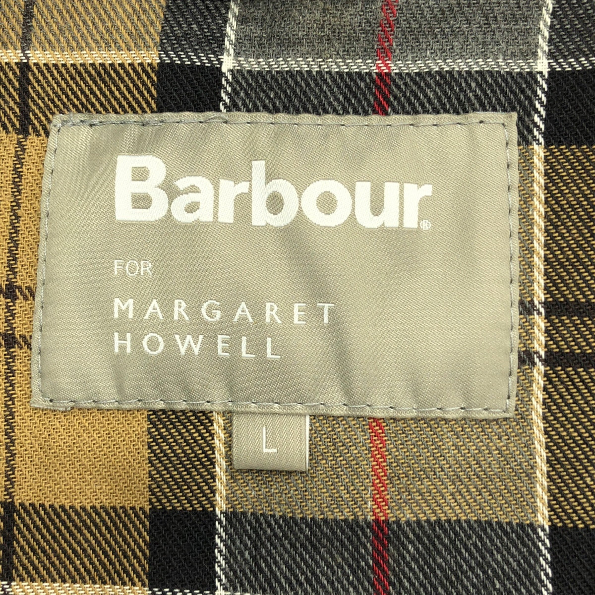 Barbour / 바부아 | 2018AW | × MARGARET HOWELL / 마가렛 하웰 EMMOTT JACKET / 왁스 오일 롱 재킷 후디 | L | 남성