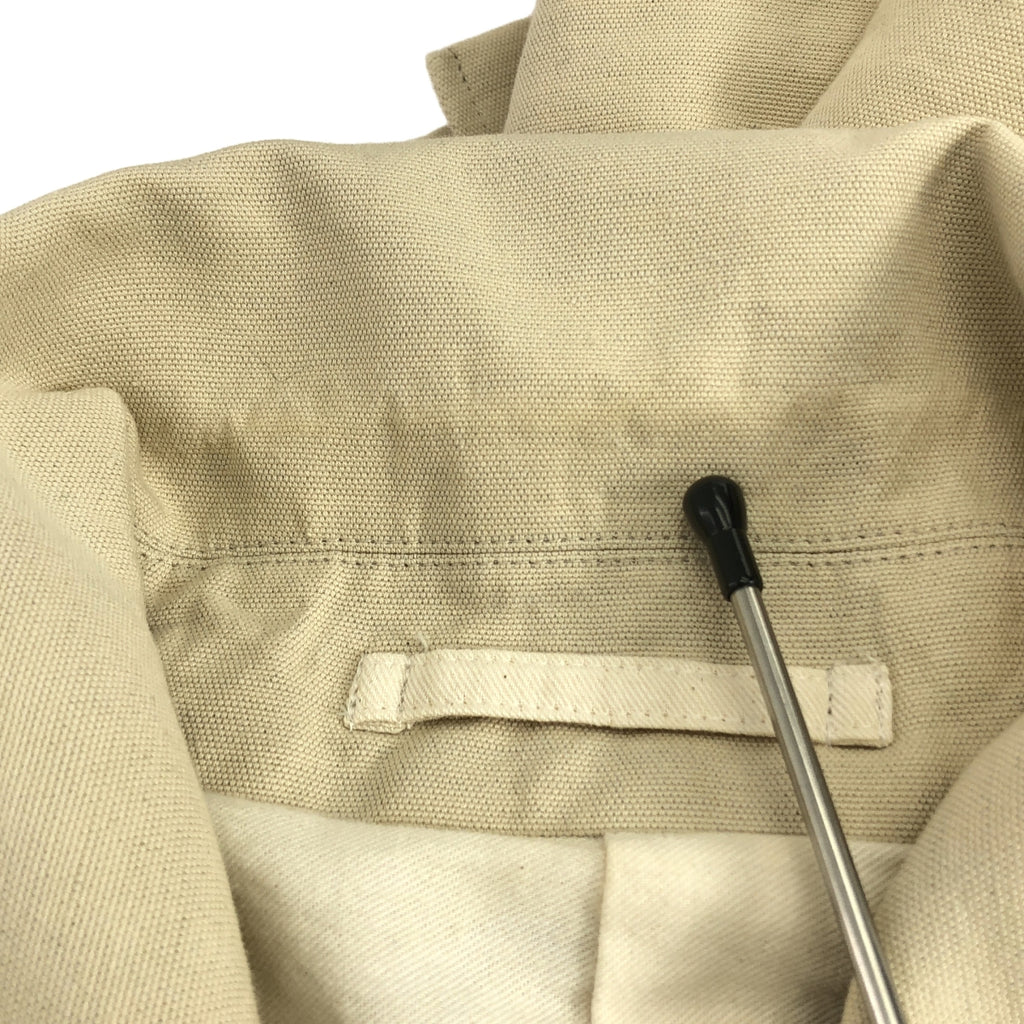 calmlence / 캠렌스 | COAT 004 Balmacaan Coat Nanako Cloth 코튼 실크 린넨 스텐 컬러 코트 | 1 | 맨즈