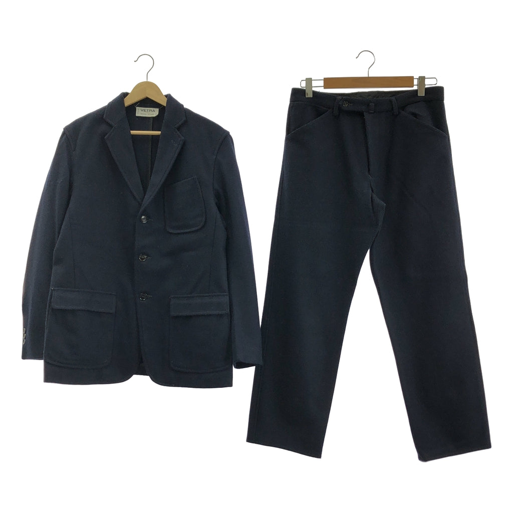 VETRA / ベトラ | セットアップ / ウール テーラードジャケット / ウール テーパードパンツ | 40 | メンズ