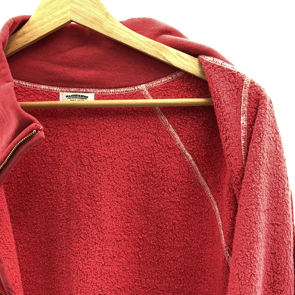 MAATEE&SONS / マーティー&サンズ | VINTAGE JIP / フルジップ スウェット ジャケット | 4 | メンズ