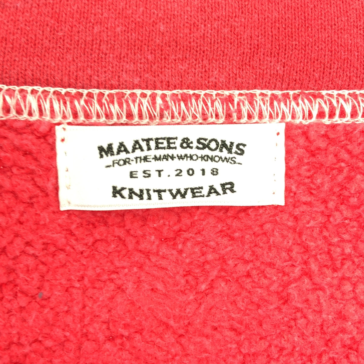 MAATEE &amp; SONS / 마티 &amp; 샌즈 | VINTAGE JIP / 풀 Zip 스웨트 재킷 | 4 | 남성