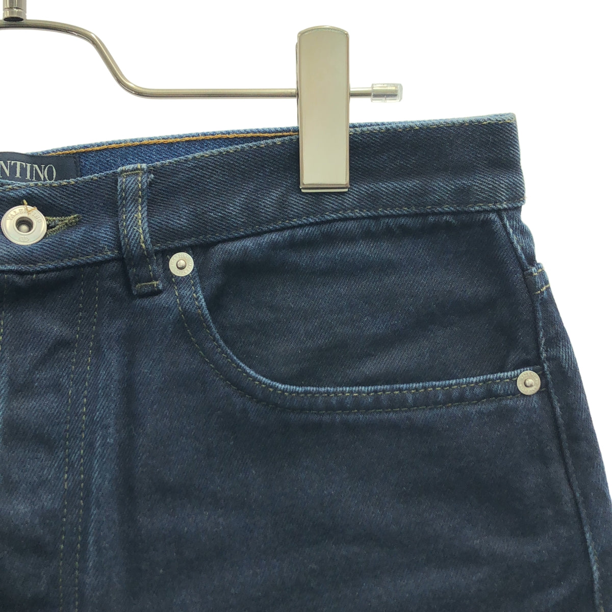 VALENTINO / 발렌티노 | V 로고 프린트 데님 팬츠 | 32 | 남성