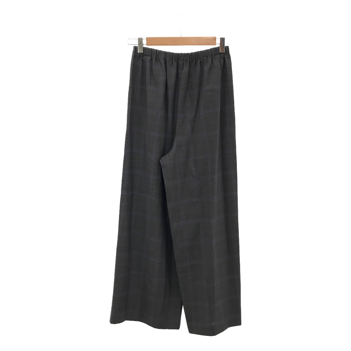 ENFOLD | Glen check wide pants | 36 | Women's