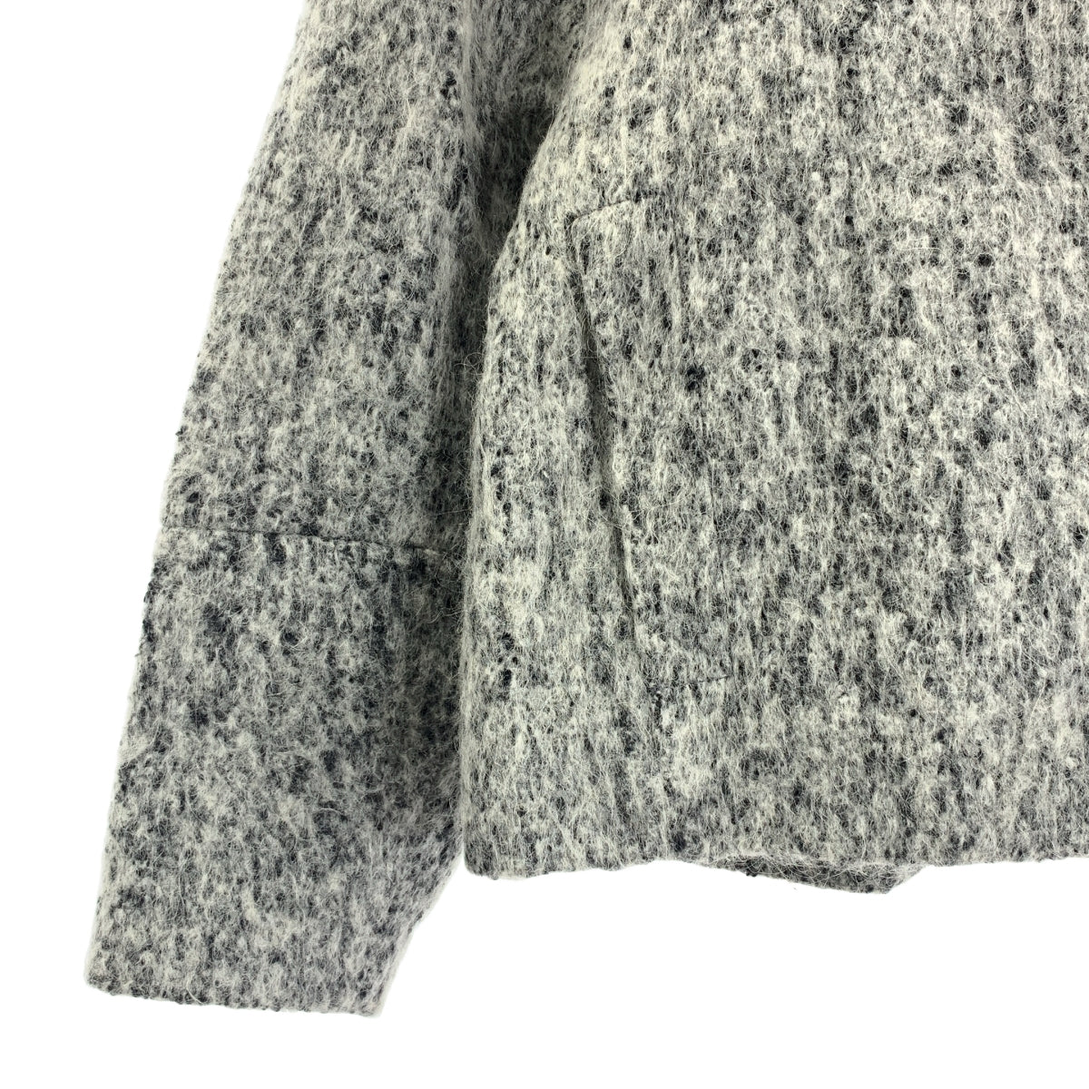 ADORE | 雙色羊毛無領外套 | 36碼 | 女款