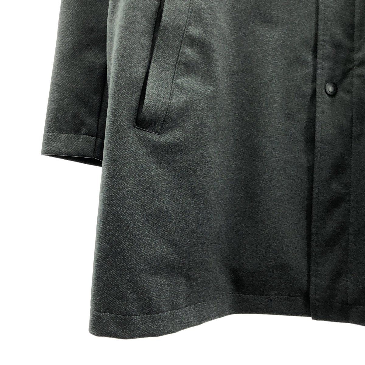 REGAL | 帶下巴繫帶拉鍊單排扣大衣，配有可拆卸內襯 | M碼 | 男士