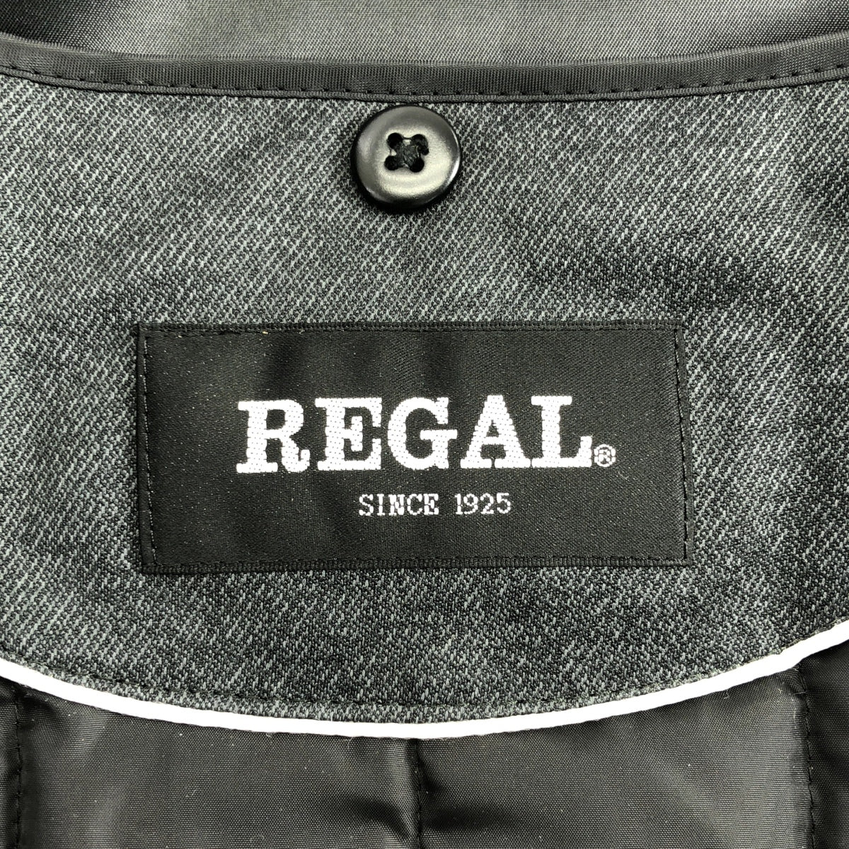 REGAL / 리갈 | 틴 스트랩 지퍼 싱글 코트 / 착탈 가능 라이너 | M | 남성