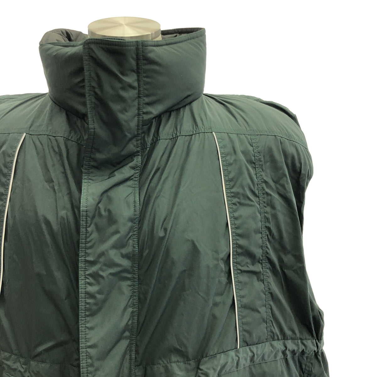 BALENCIAGA / バレンシアガ | 2023AW | Logo-Print Wrap Puffer Vest ロゴプリント ラップ パファー ベスト | 1 | メンズ