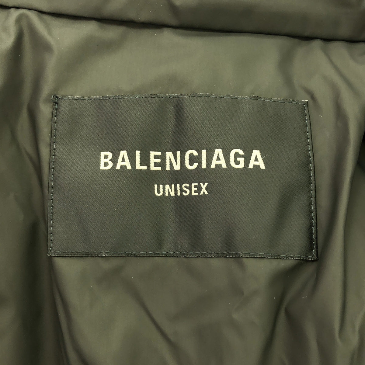 BALENCIAGA / バレンシアガ | 2023AW | Logo-Print Wrap Puffer Vest ロゴプリント ラップ パファー ベスト | 1 | メンズ