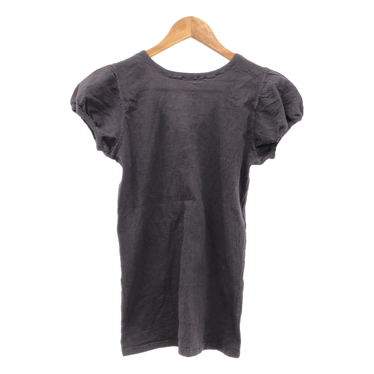 me ISSEY MIYAKE | Puff sleeve blouse cut and sew | Charcoal gray | Women's