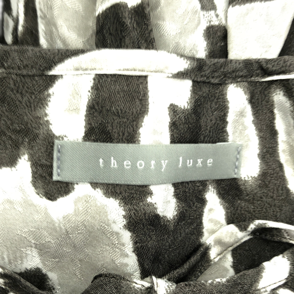 Theory luxe / Theory luxe | 水洗花卉印花 NELLI 襯衫 | 38 | 炭灰色 | 女款