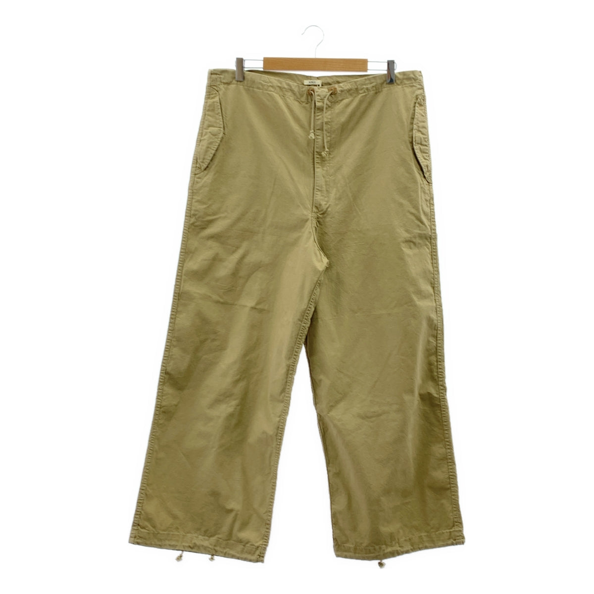 NOWOS / 노워스 | 드로우 스트링 와이드 팬츠 | M | 여성