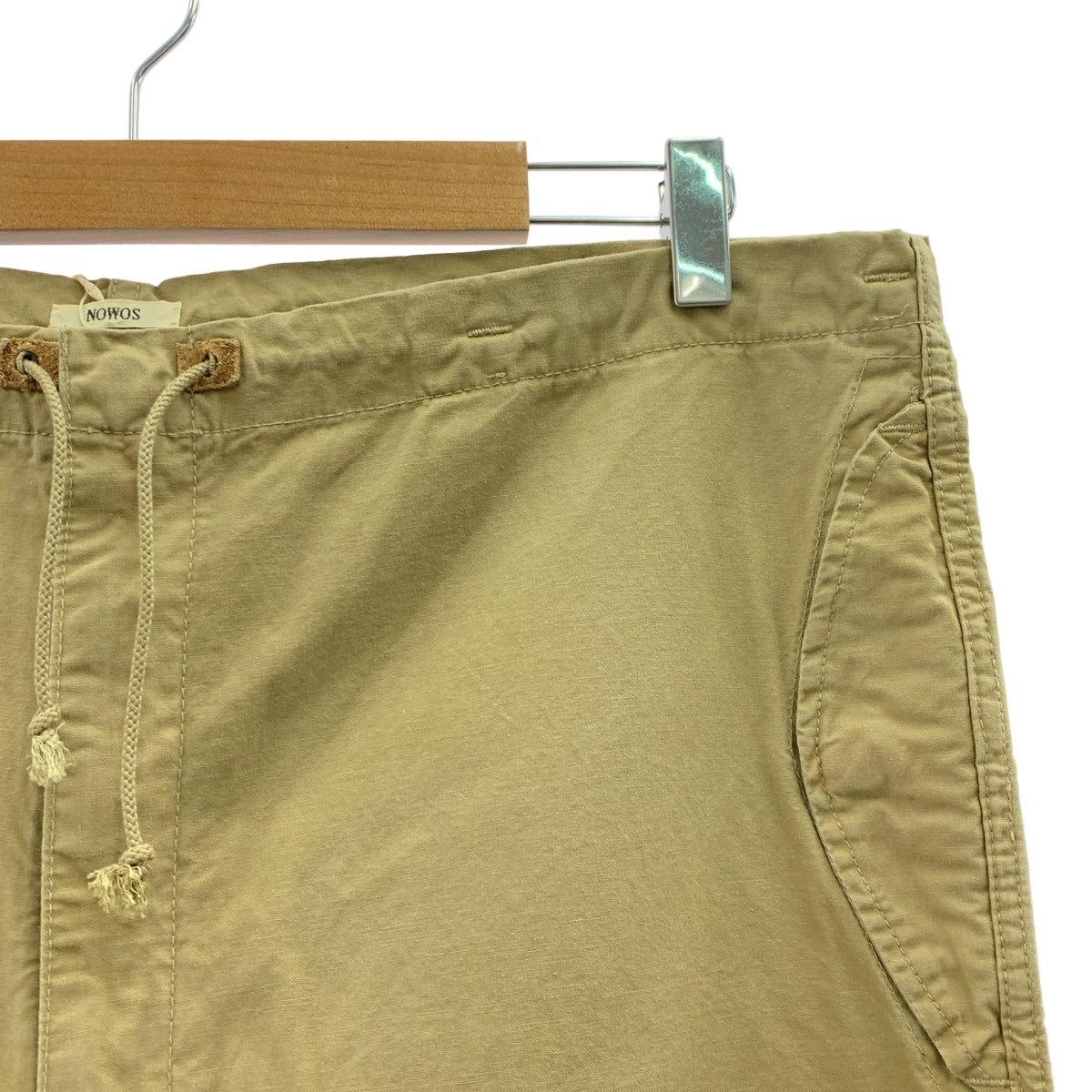 NOWOS / 노워스 | 드로우 스트링 와이드 팬츠 | M | 여성