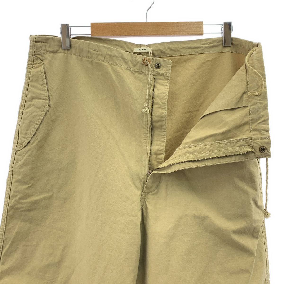 NOWOS / 노워스 | 드로우 스트링 와이드 팬츠 | M | 여성