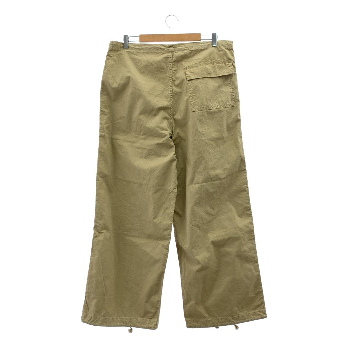 NOWOS / 노워스 | 드로우 스트링 와이드 팬츠 | M | 여성