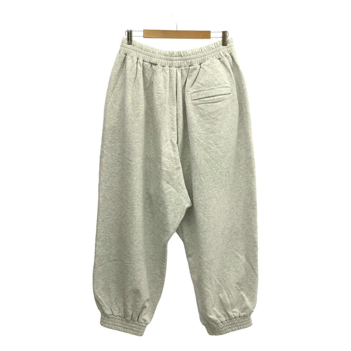 [Good Condition] HED MAYNER | 2024AW | × Reebok SWEAT JOGGER / Distressed Drawstring Sweat Wide Pants | XS | Grey | Men's