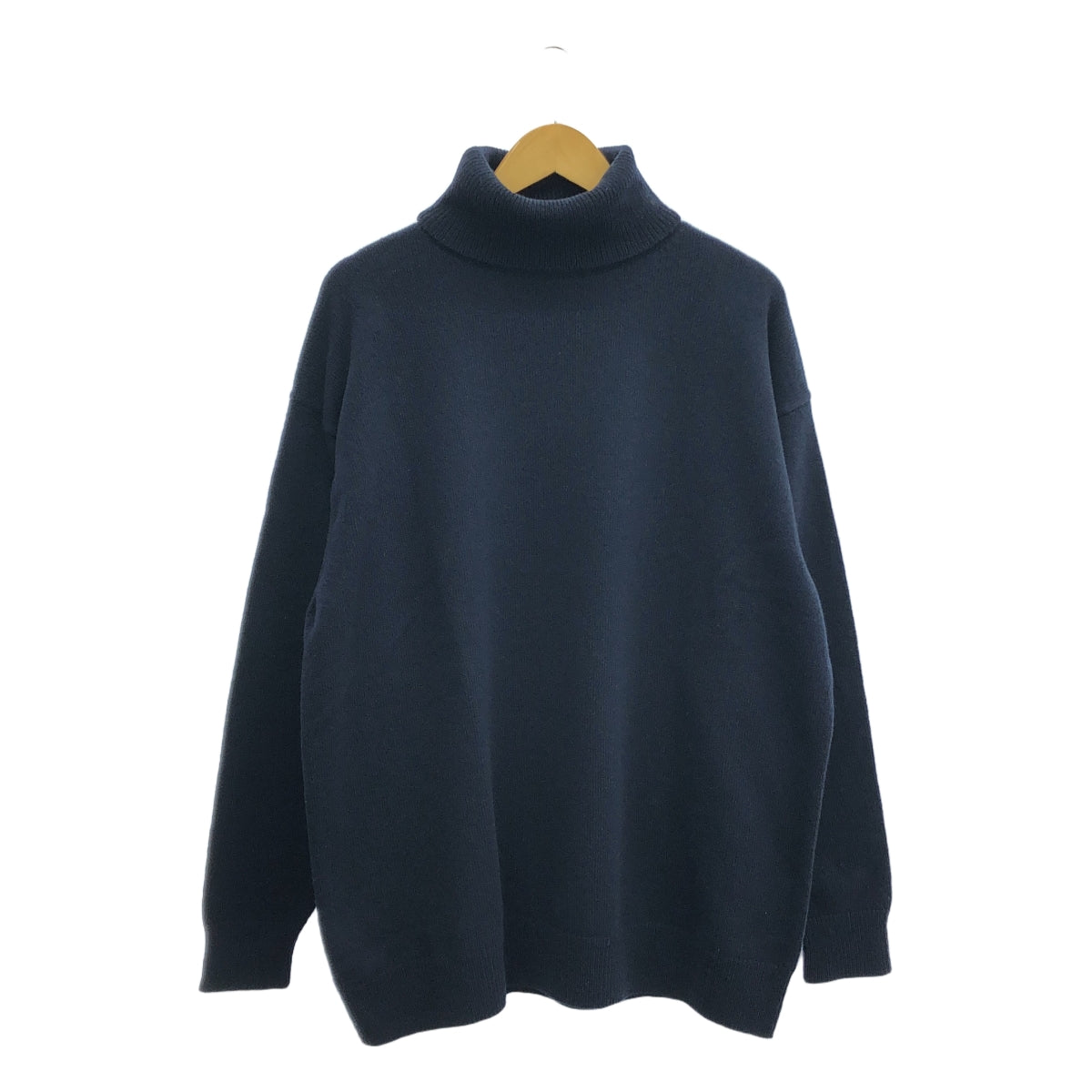 德賴斯·範諾頓 |高領羊毛針織| S |海軍 |女性的