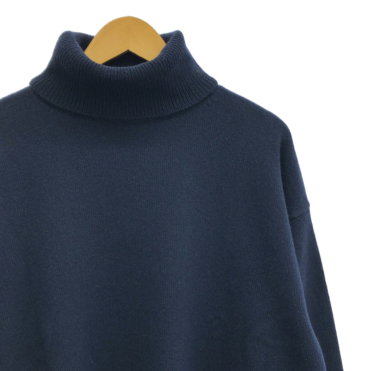 德賴斯·範諾頓 |高領羊毛針織| S |海軍 |女性的