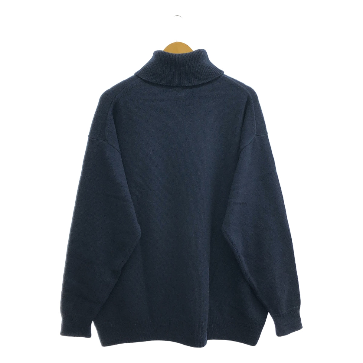 德賴斯·範諾頓 |高領羊毛針織| S |海軍 |女性的